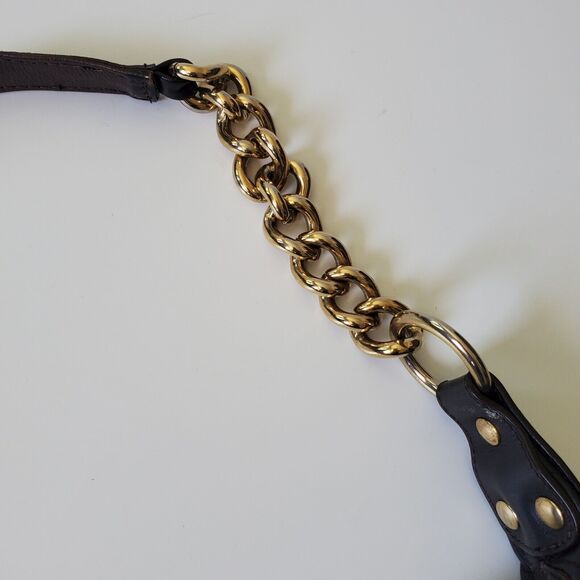 Tanner Vintage Quilted Italian Leather Hobo Bag Boho Hippie Western 80s 90s - Picture 5 of 16